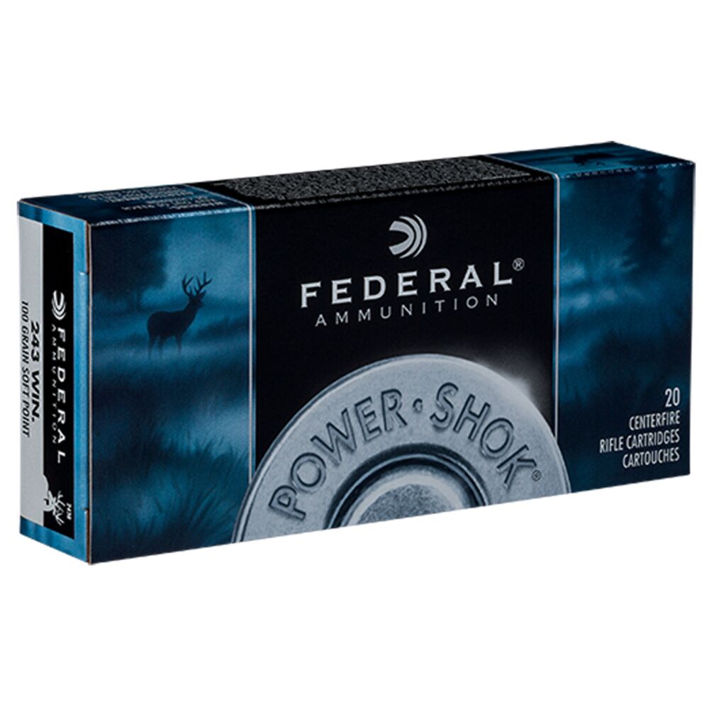 image of 243 100 Grain Soft Point Ammunition, 20 rds