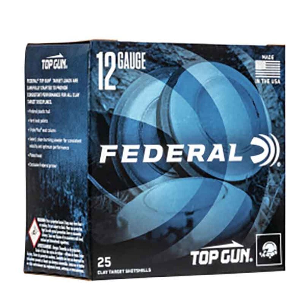 image of Top Gun 12 Gauge 7.5 Shot  Shotgun Ammunition, 25 rds
