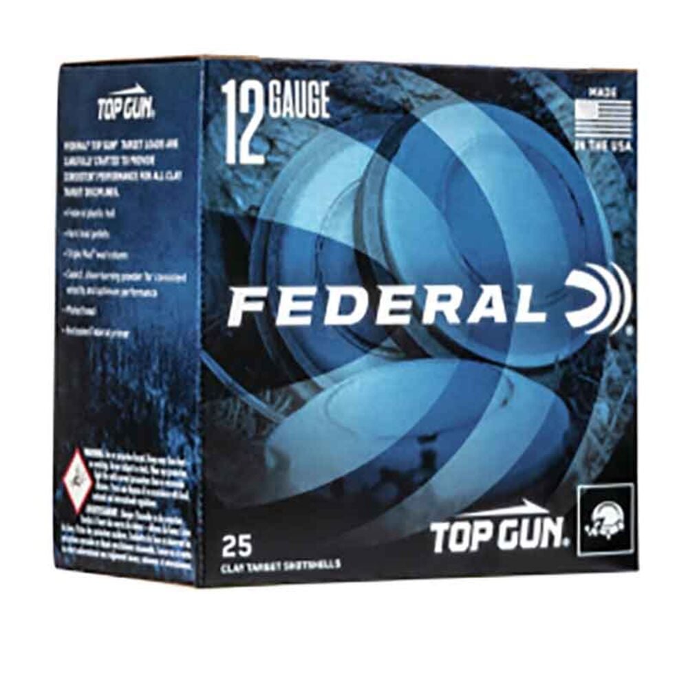 image of Top Gun 12 Gauge 8 Shot Shotgun Ammunition, 25 rds