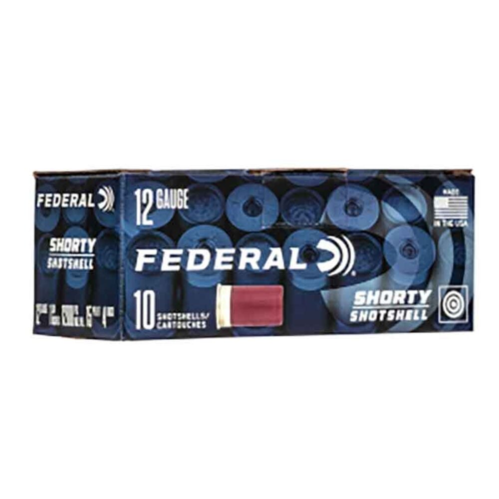 image of Shorty Shotshells 12 Gauge 4 Buck Shot Shotgun Ammunition, 10 rds