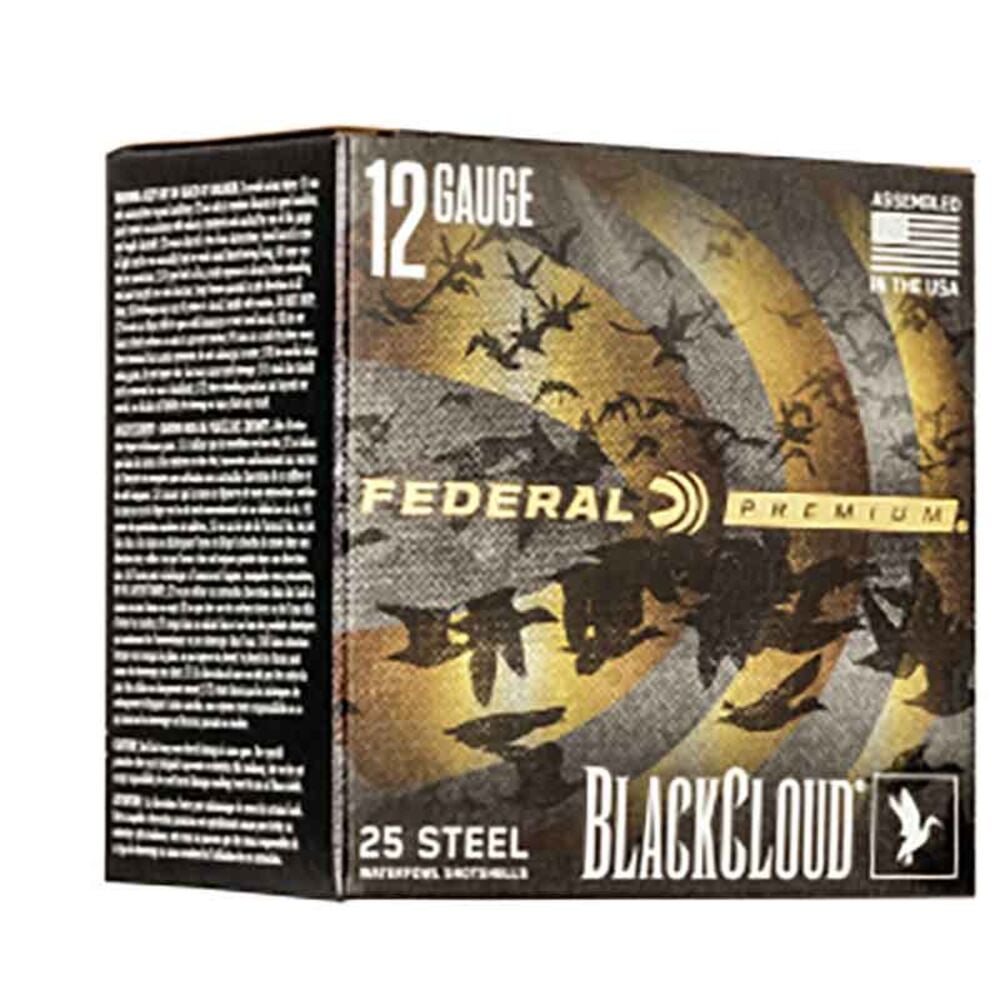 image of Black Cloud FS Steel 12 Gauge 2 Shot Shotgun Ammunition, 25 rds
