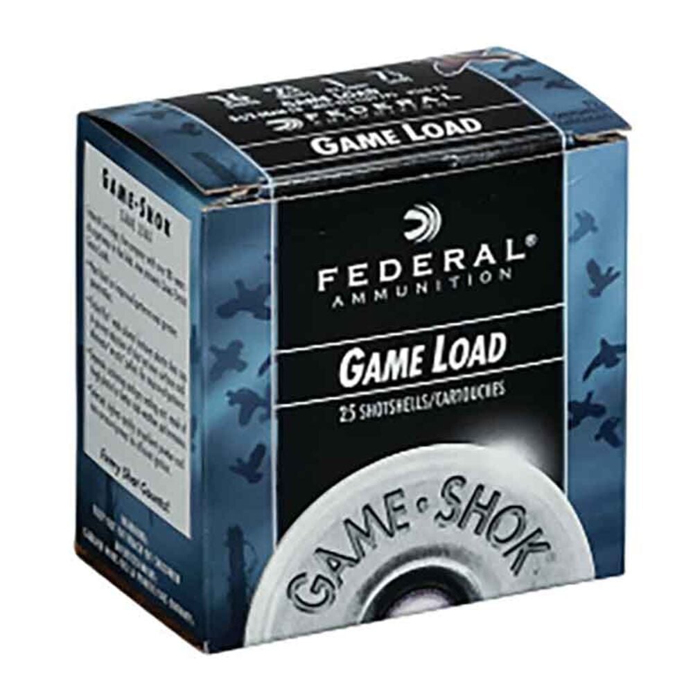 image of Game Shok Upland 16 Gauge 7.5 Shot Shotgun Ammunition, 25 rds