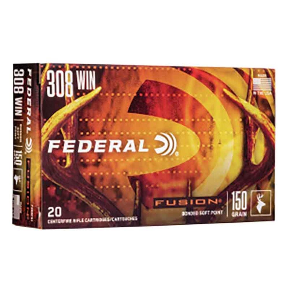 image of Fusion Rifle .308 Win 150 Grain FSP Rifle Ammunition, 20 rds