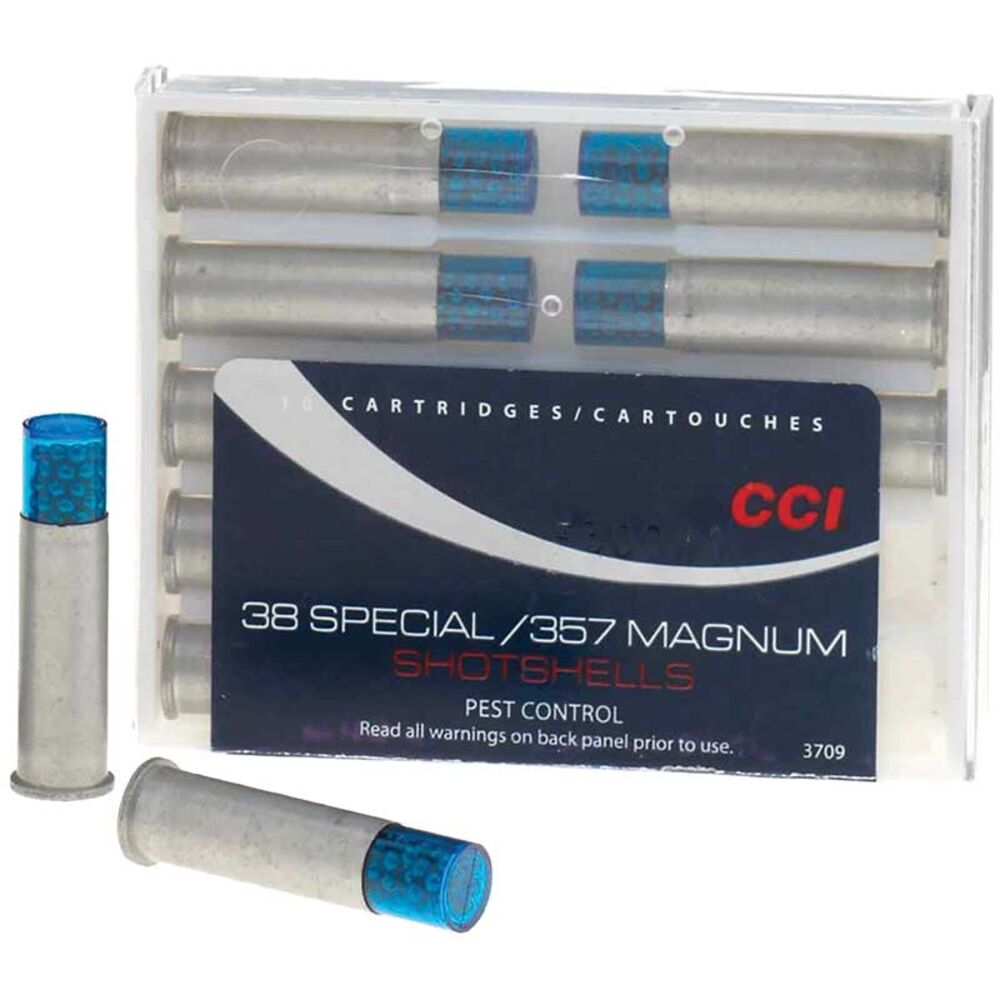 image of 38 Special / .357 Magnum 100 Grain 9 Shot ShotShell Handgun Ammunition, 10 rounds