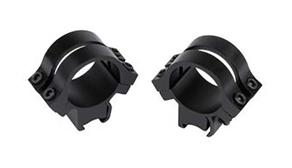 image of High Extended Matte Quad-Lock Riflescope Rings, 1-inch
