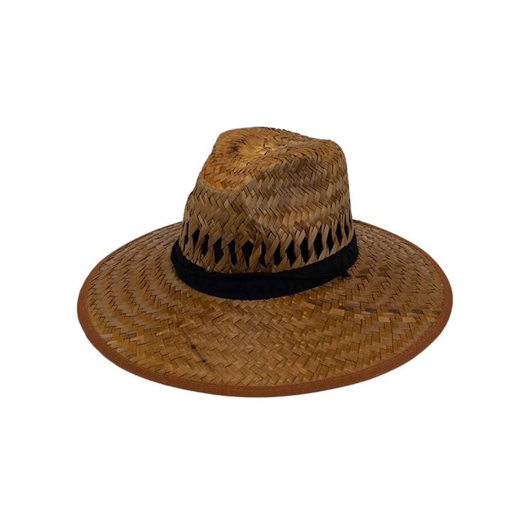 image of Lifeguard Unisex Palm Fiber Hat with Chin Cord