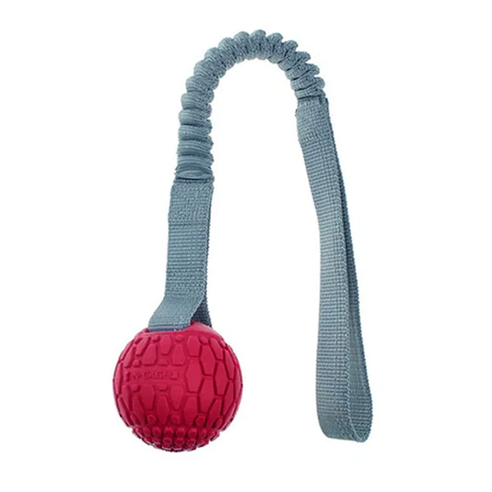 image of Bungee Handler Dog Toy, Red