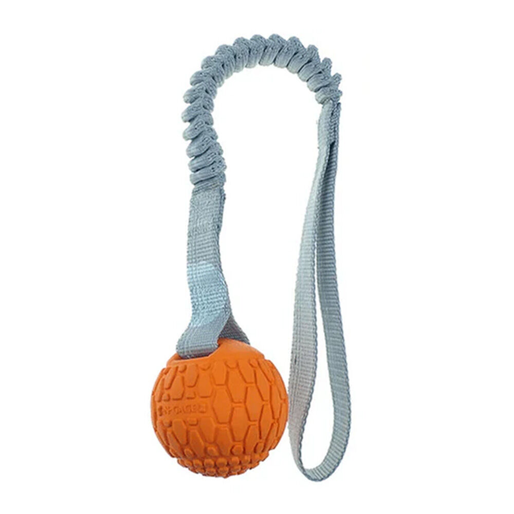 image of Bungee Handler Dog Toy, Orange