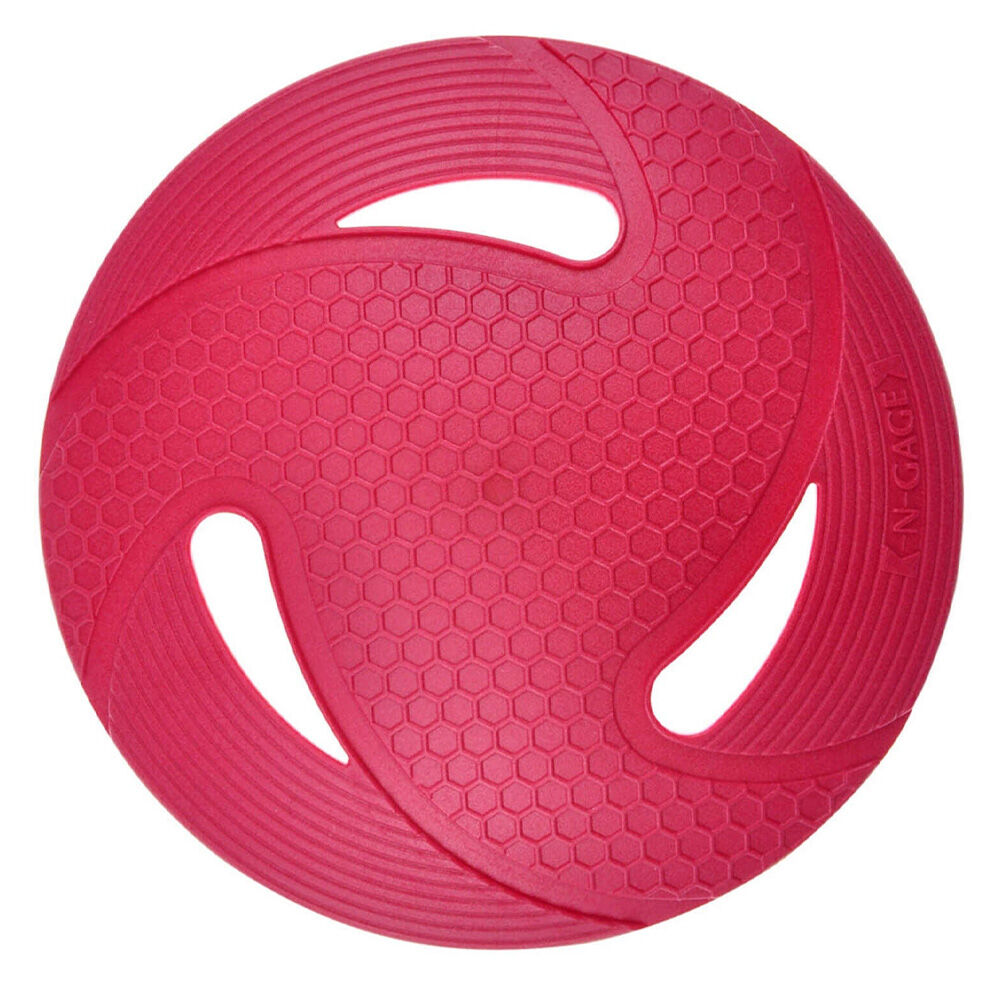 image of Soft Flyer Dog Toy, Red
