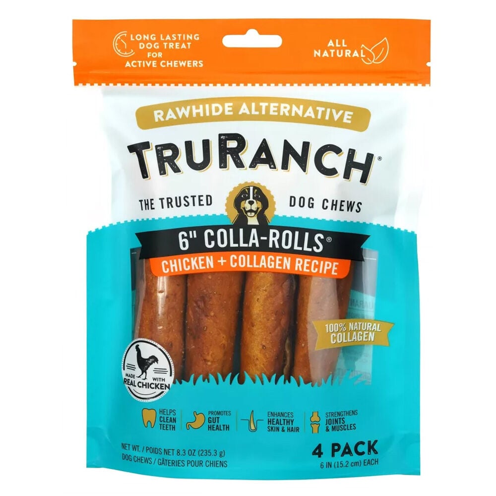 image of 6 in Colla-Rolls Dog Chew Treats, Chicken, 4 pk