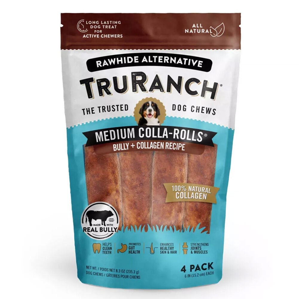 image of 6 in Colla-Rolls Dog Chew Treats, Beef, 4 pk