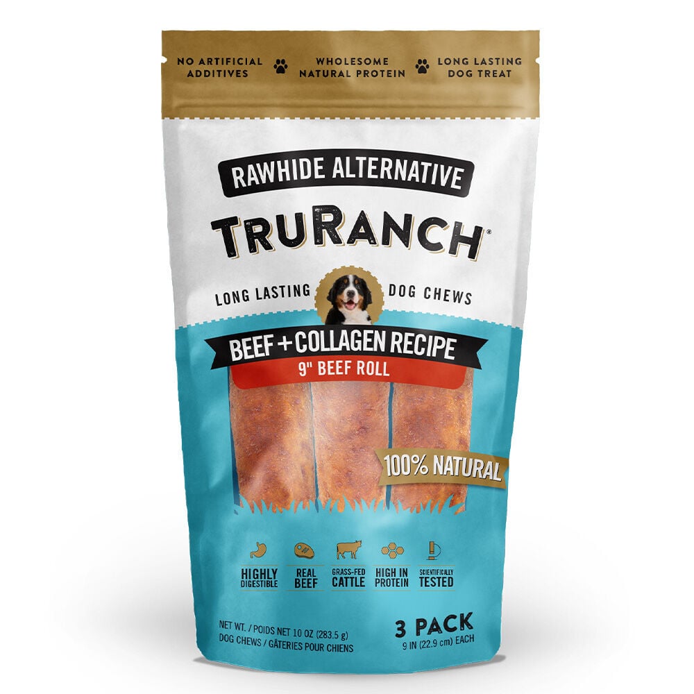 image of 9 in Colla-Rolls Dog Chew Treats, Beef, 3 pk