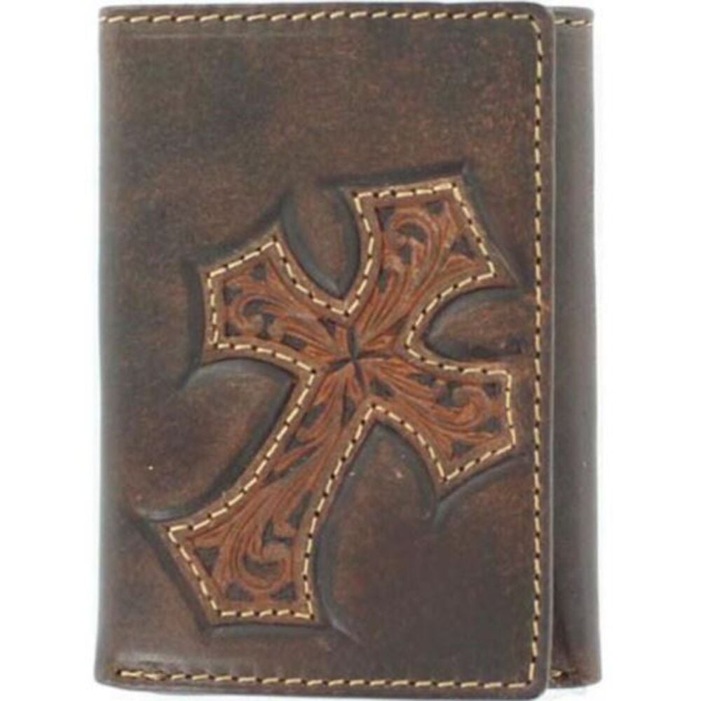 image of Diagonal Cross Trifold Wallet