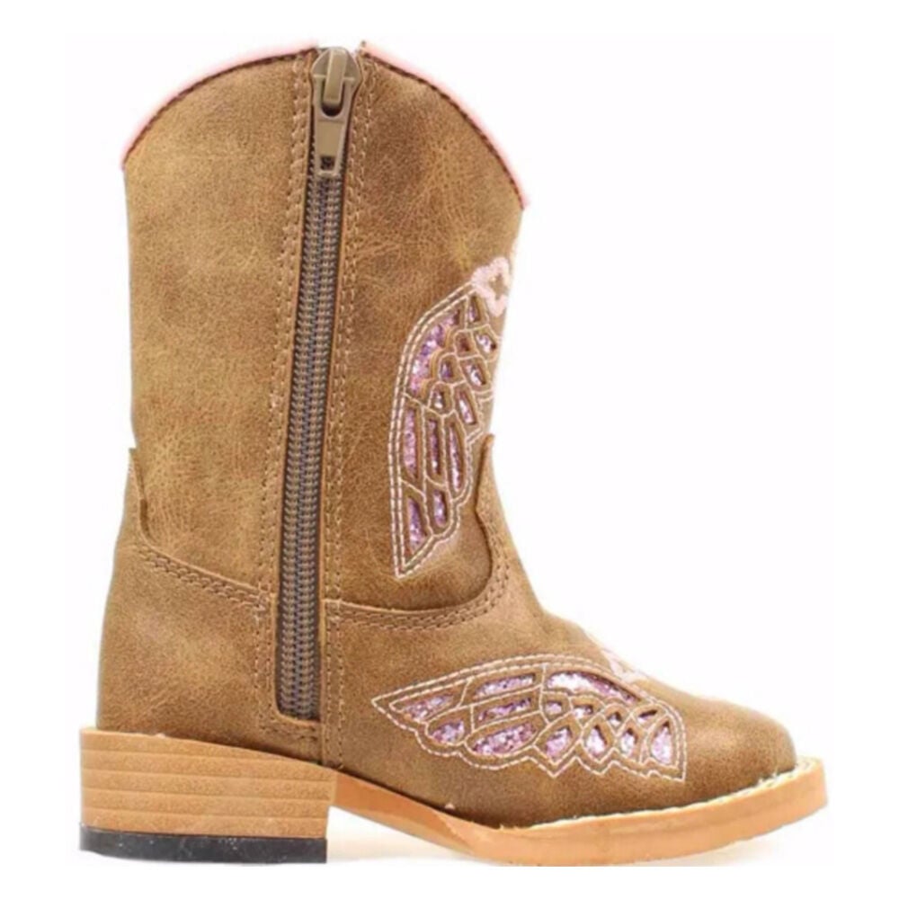 image of Toddler Gracie Wing Cross Sparkle Boot