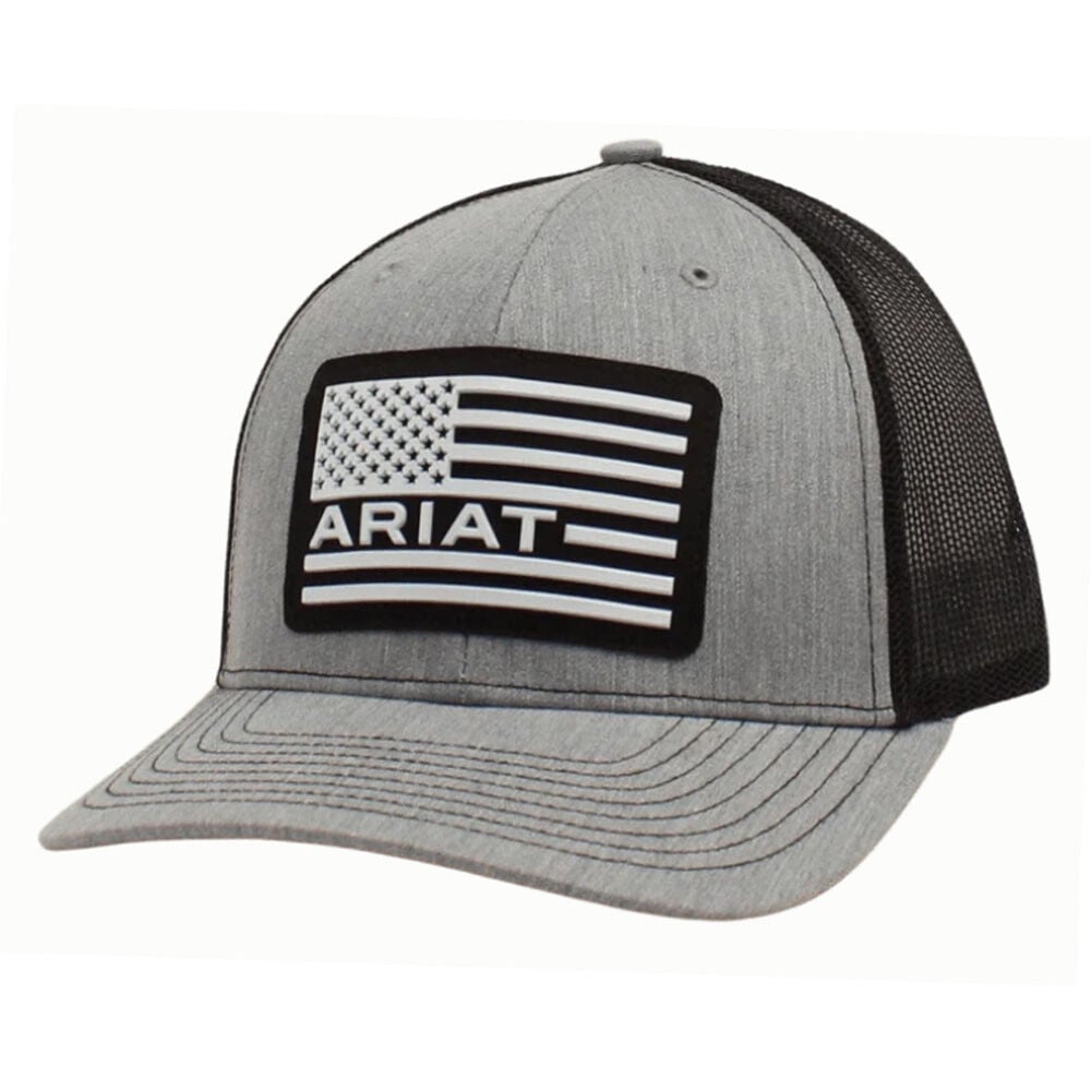 image of Men's USA Flag Patch Snapback Baseball Cap