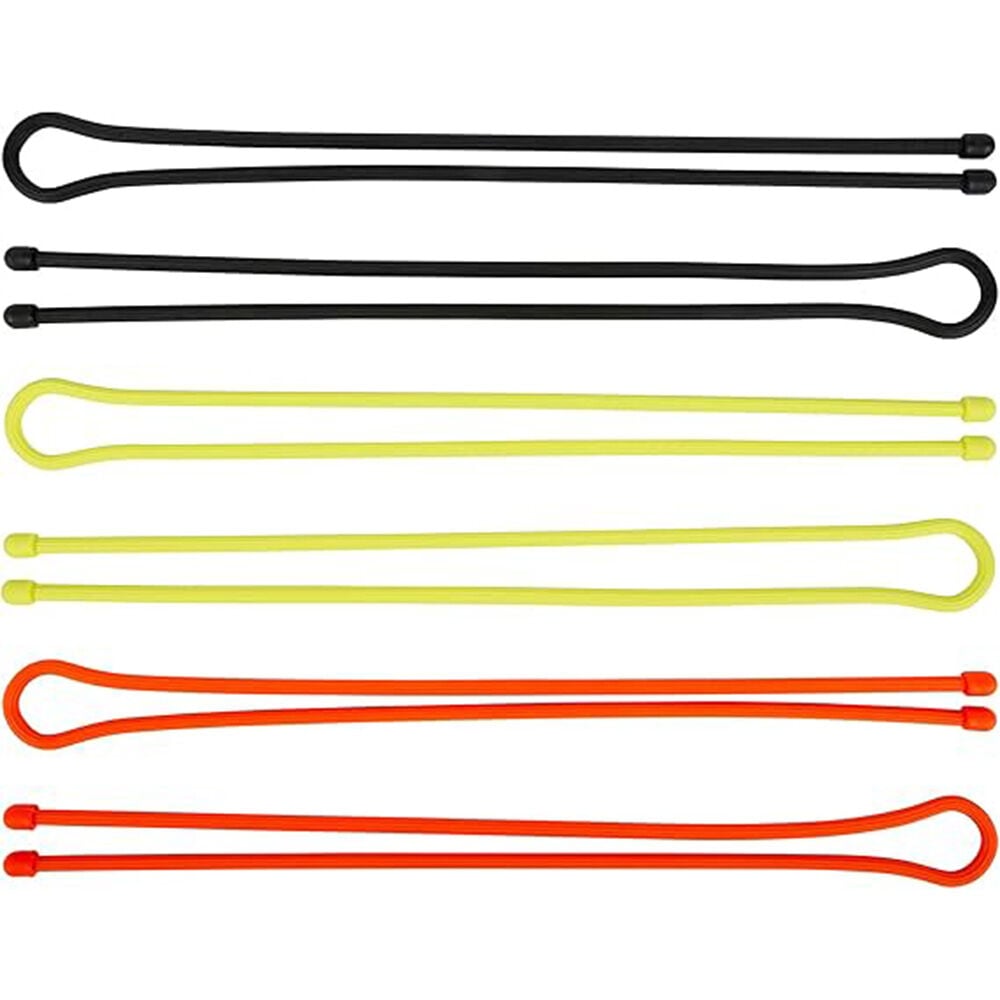 image of 32 in Gear Tie ProPack, Assorted Colors, 6 pk