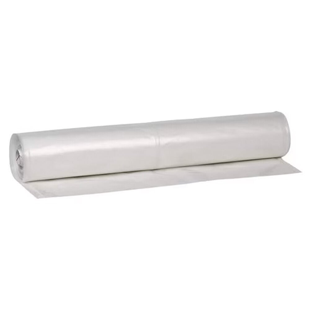 image of 3 mL Clear Plastic Sheeting, 10 ft x 25 ft