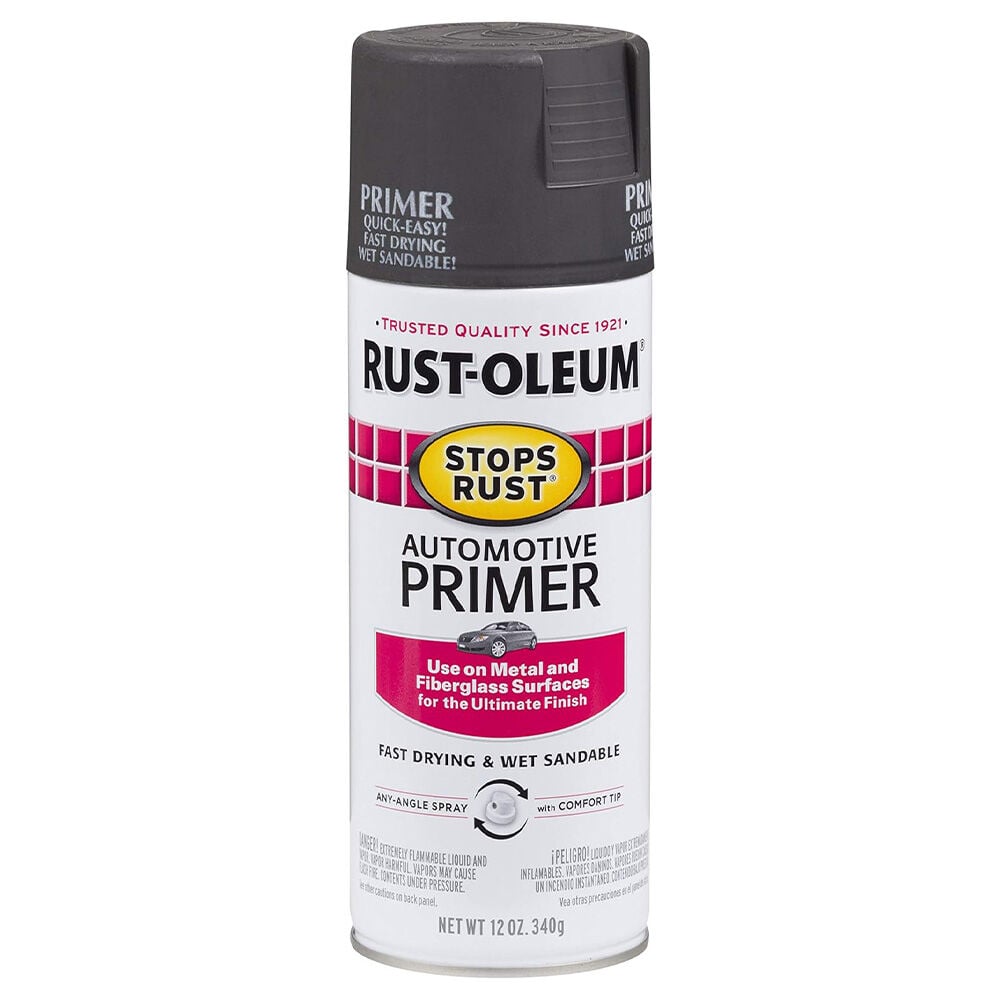 image of Stops Rust Automotive Primer Spray Paint, 12 oz
