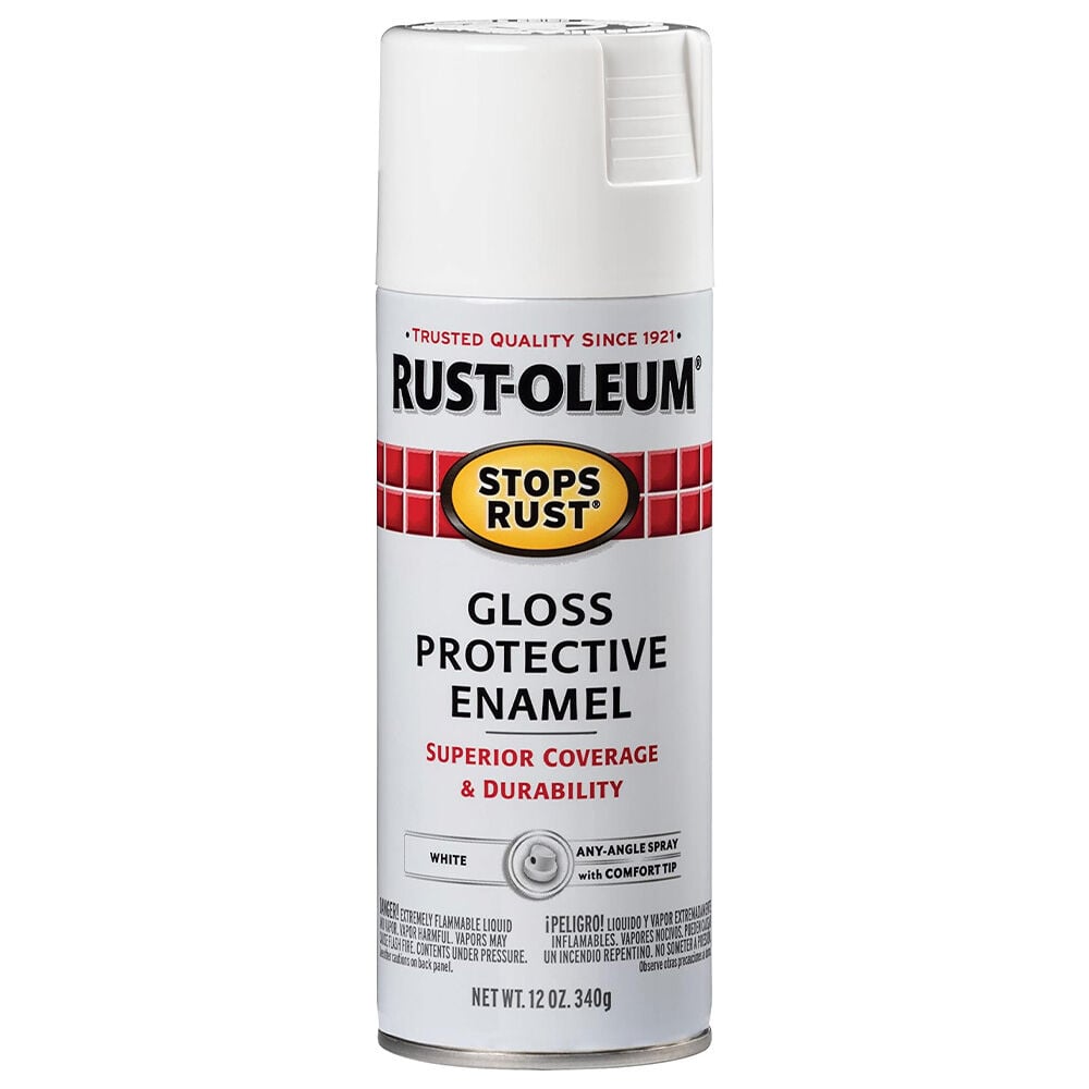 image of Stops Rust Gloss Protective Enamel Spray Paint, 12 oz