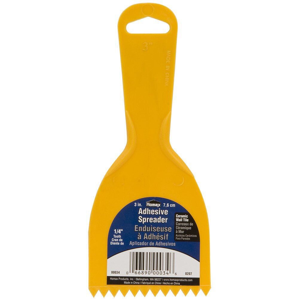 image of 3 in Plastic Adhesive Spreader Knife