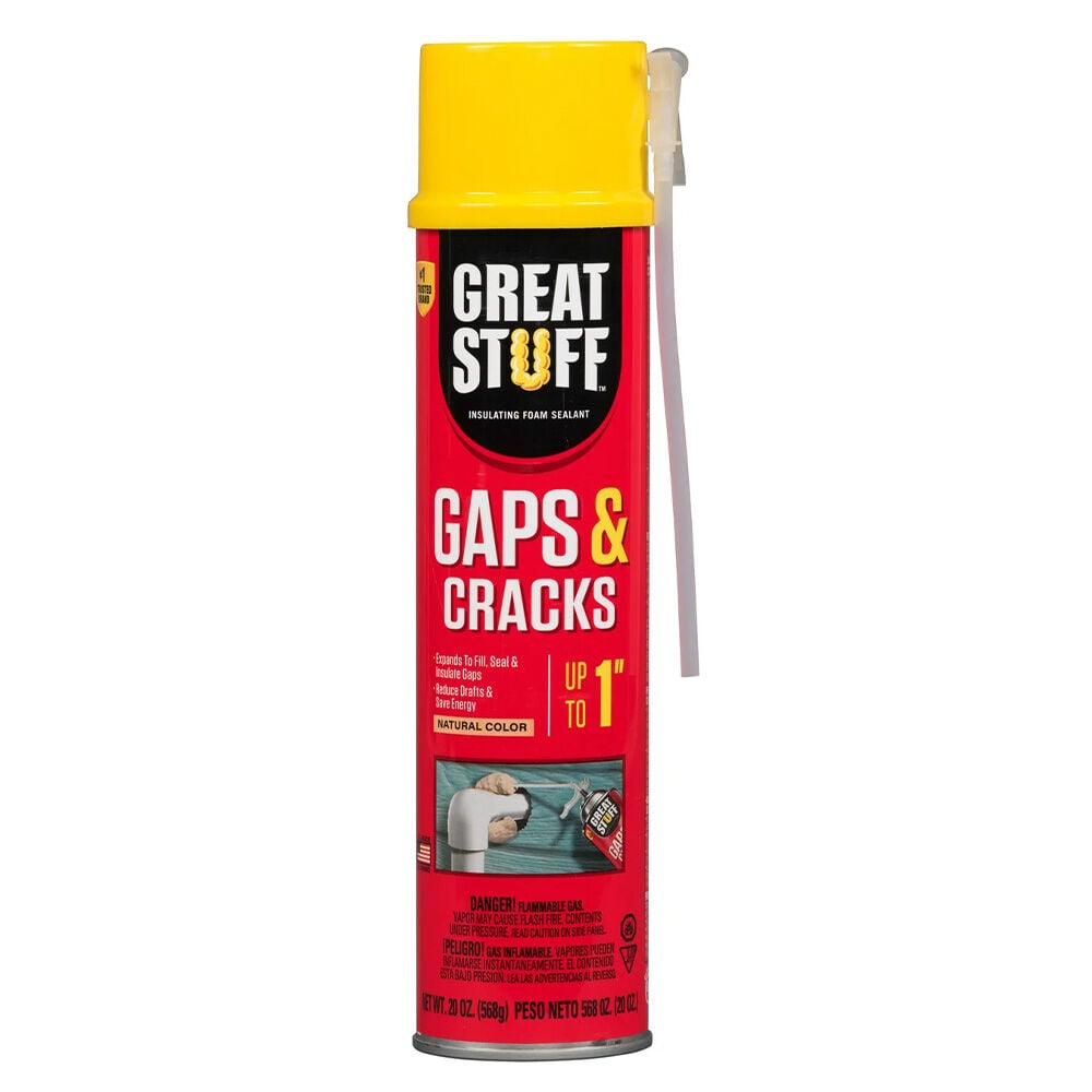 image of Gaps and Cracks Insulating Foam Sealant, 20 oz