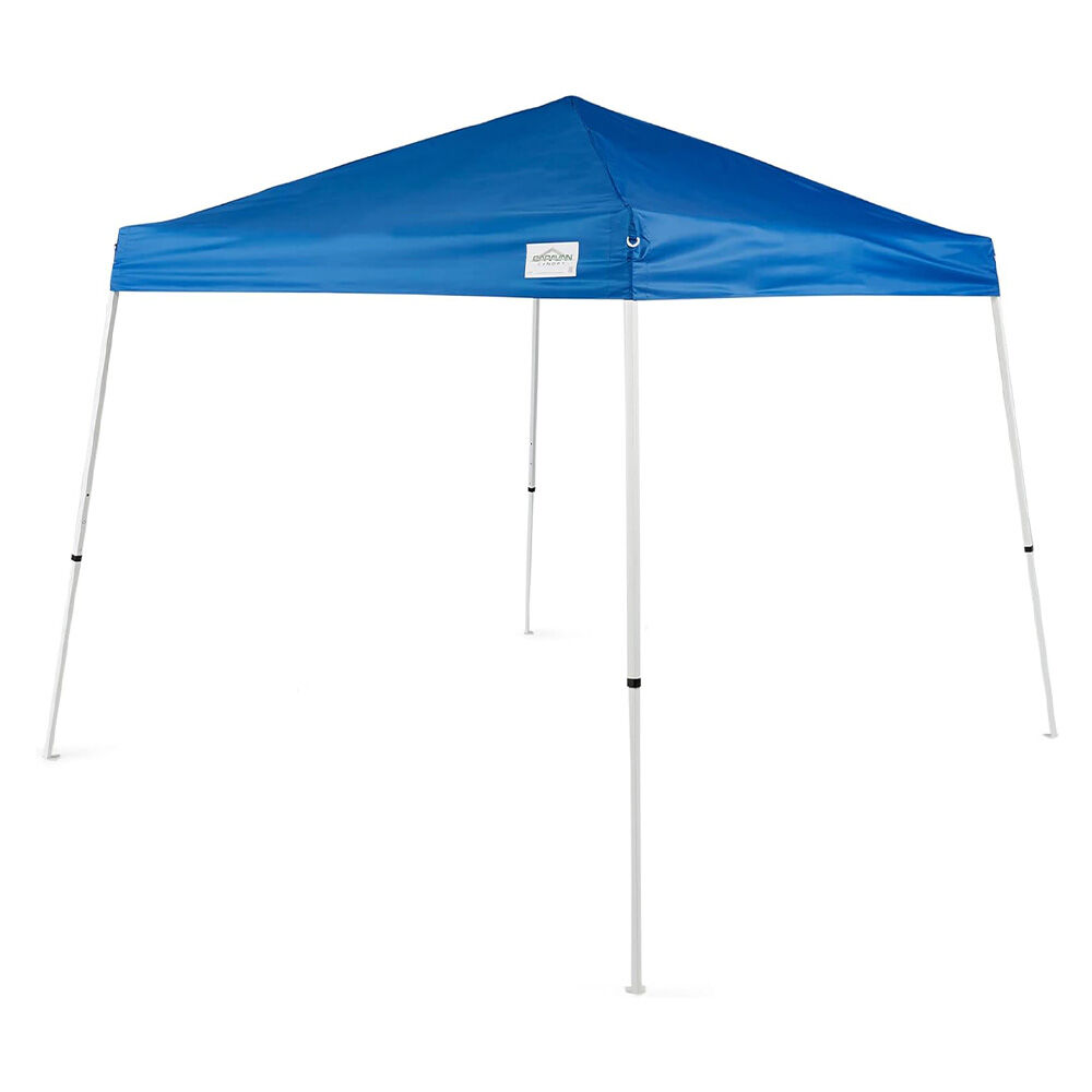image of Canopy- Blue, 10 ft x 10 ft Base, 8 ft x 8 ft Top