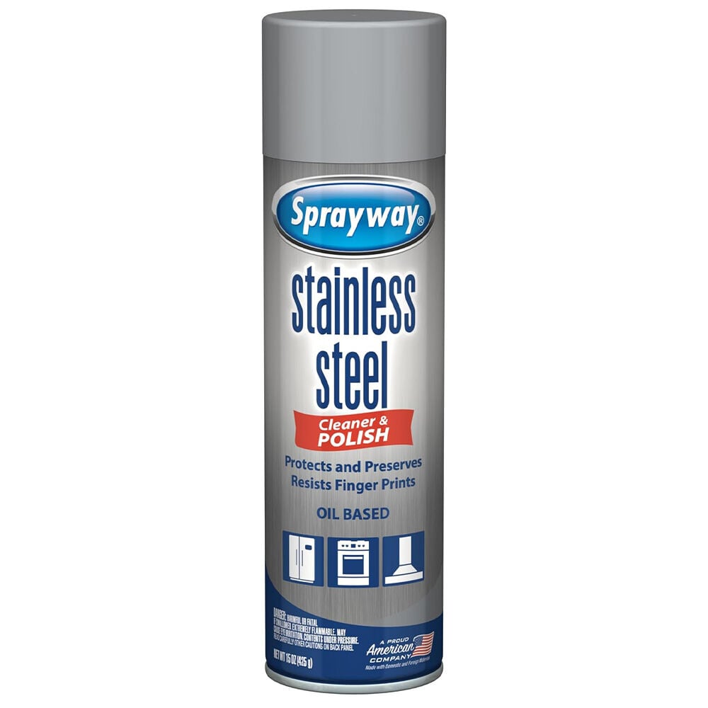 image of Stainless Steel Cleaner and Polish, 15 oz