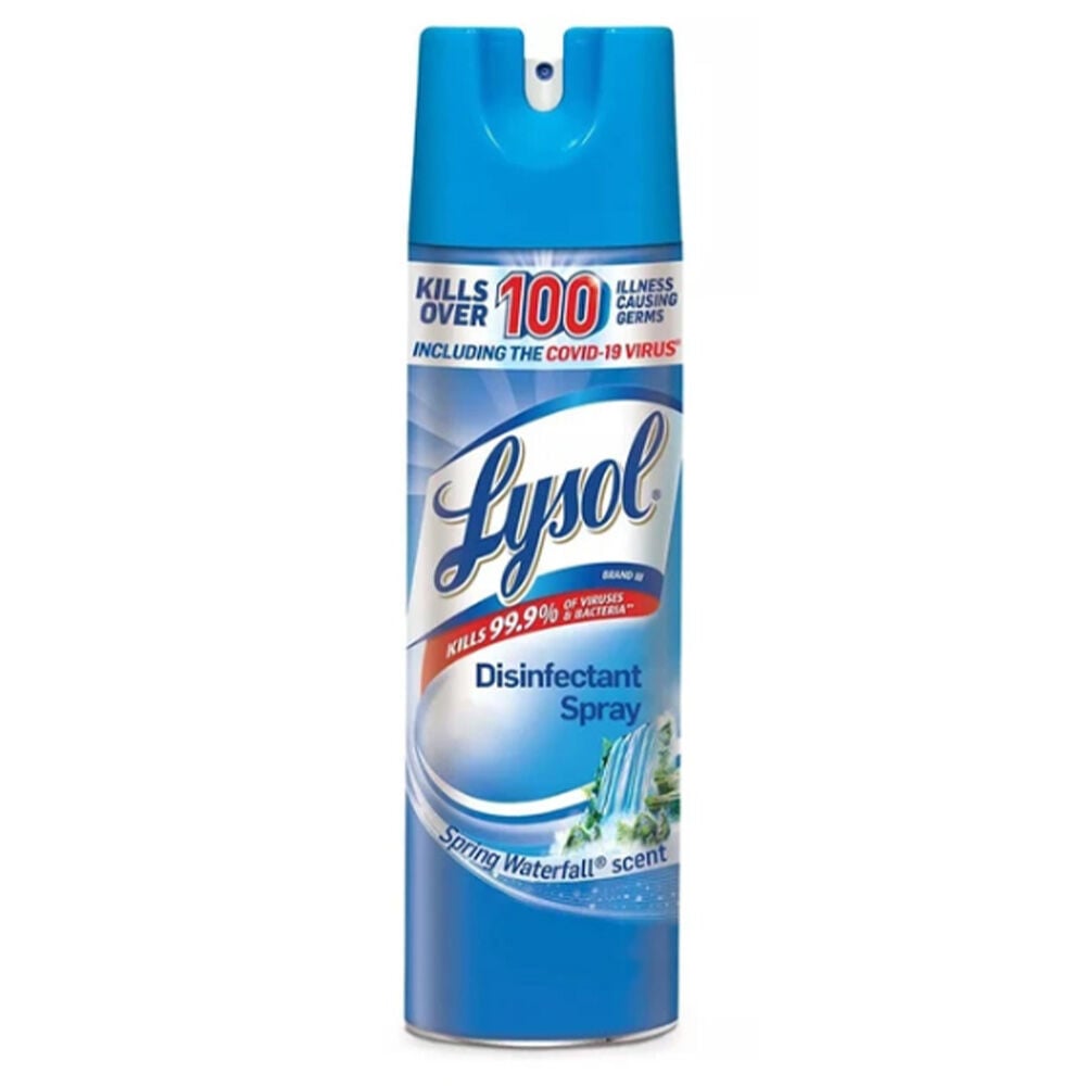 image of Disinfectant Spray, Spring Waterfall, 19 oz