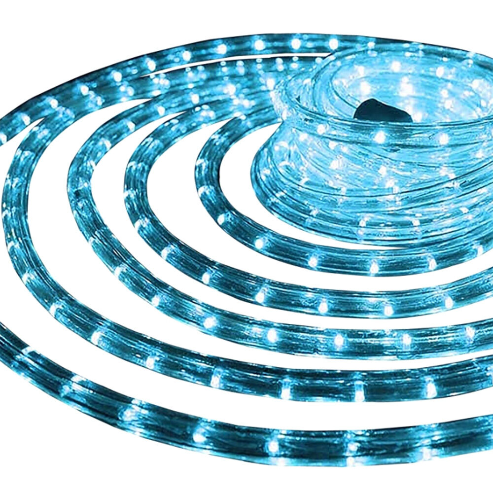 image of Rope Light, Blue, 18 ft, 144 Lamp