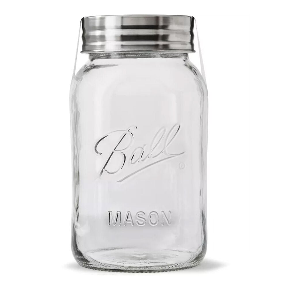 image of Regular Mouth Glass Mason Jar, 32oz, 12 pk