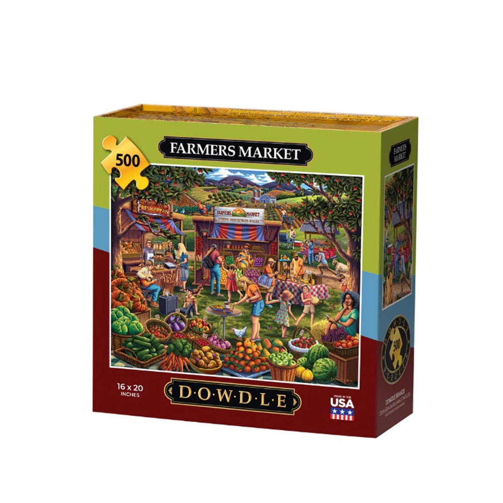 image of Dowdle Farmers Market Puzzle, 500 ct