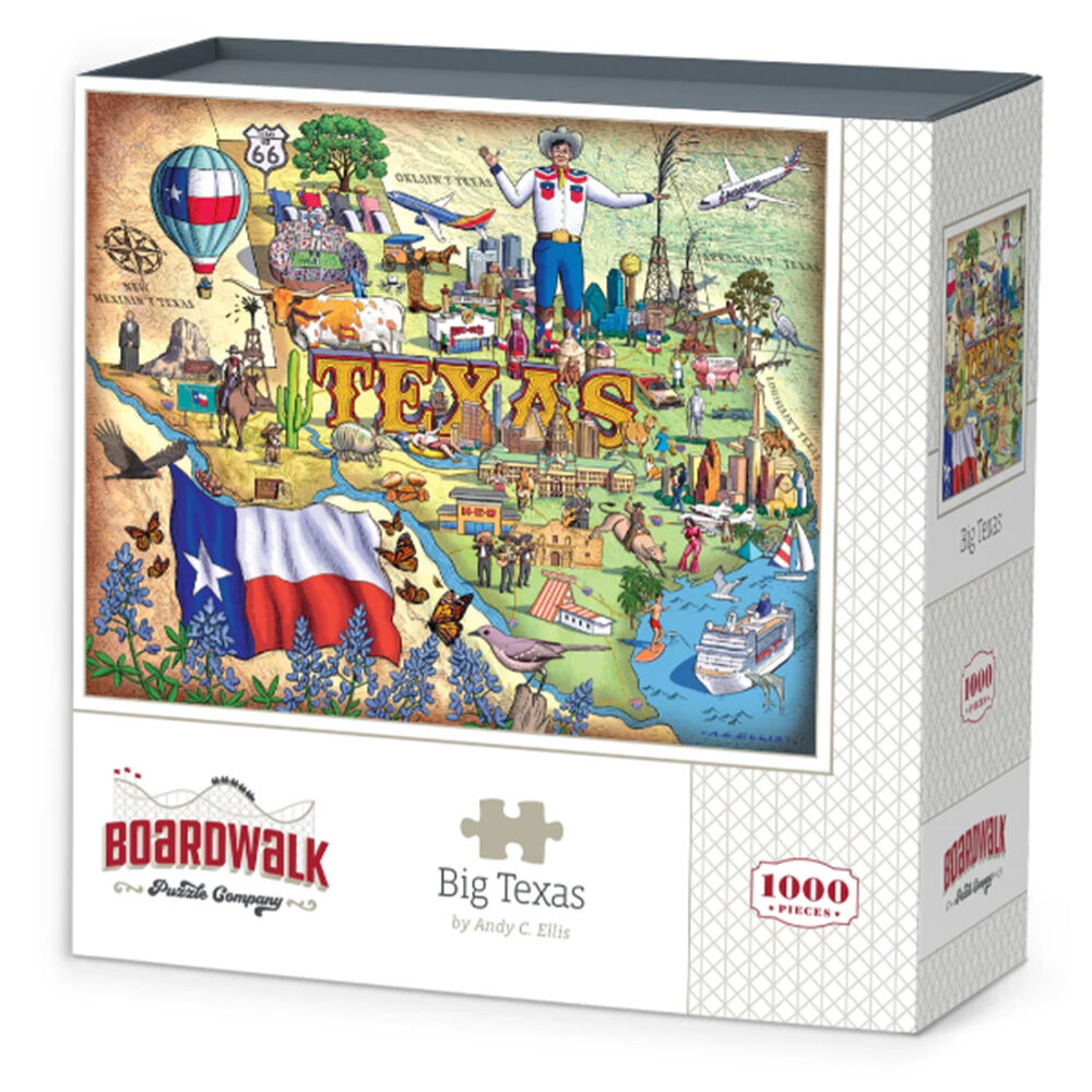 image of Puzzle- Big Texas, 1000 pc