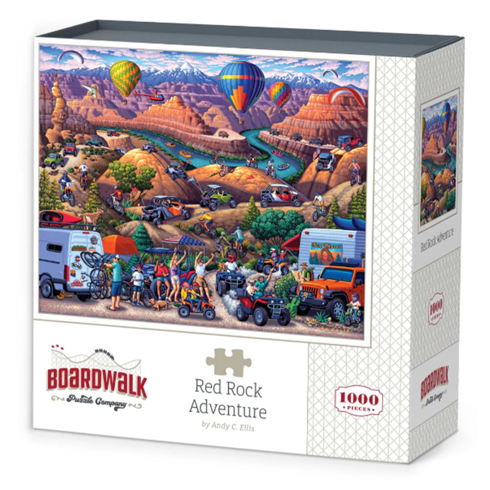 image of Puzzle- Red Rock Adventure, 500 pc