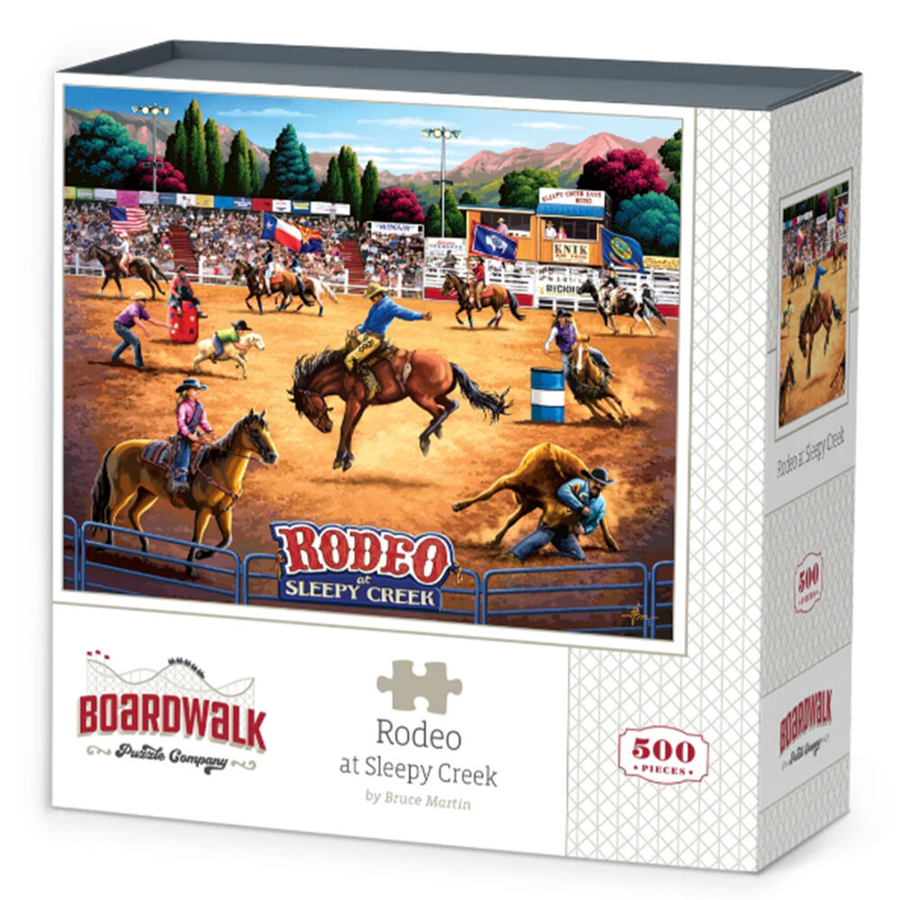 image of Puzzle- Rodeo at Sleepy Creek, 500 pc