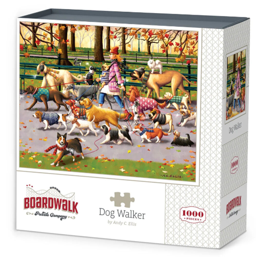 image of Puzzle- Dog Walker, 1000 pc