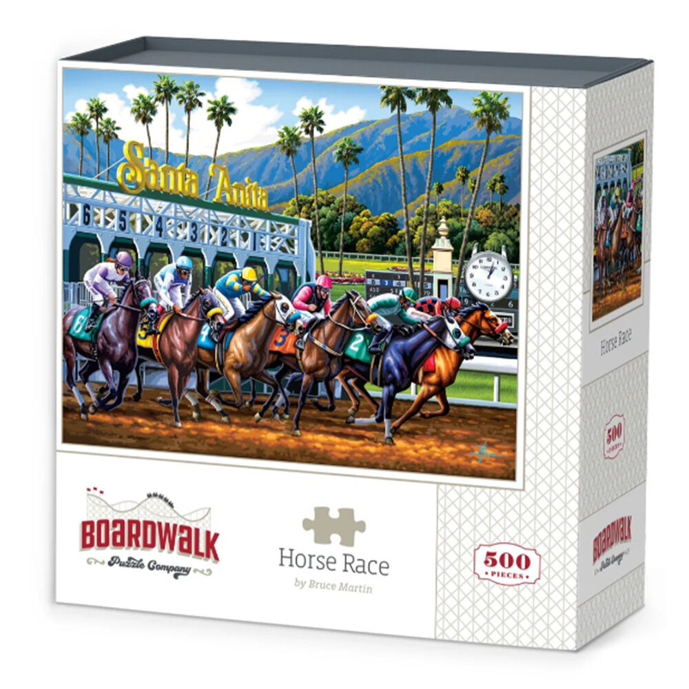 image of Puzzle- Horse Race, 500 pc