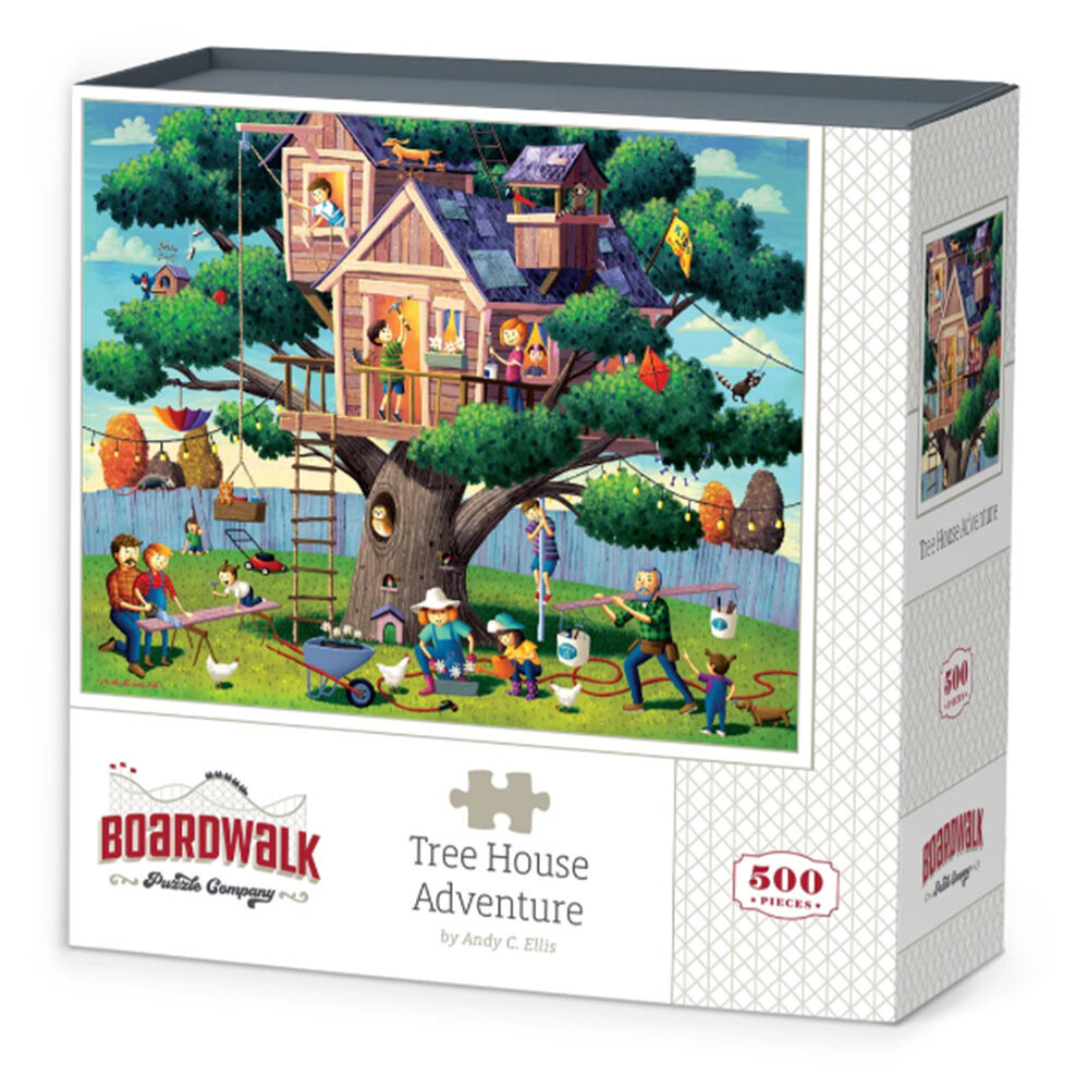 image of Puzzle- Tree House Adventure, 500 pc