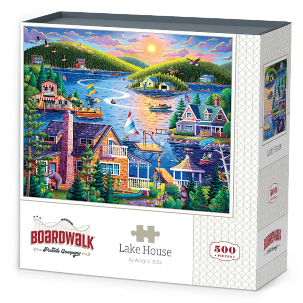 image of Puzzle- Lake House, 500 pc