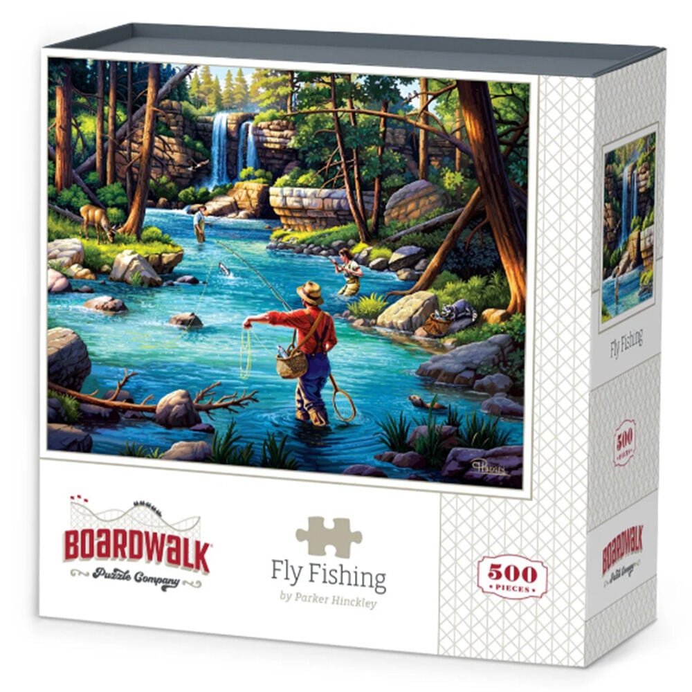 image of Puzzle- Fly Fishing, 500 pc