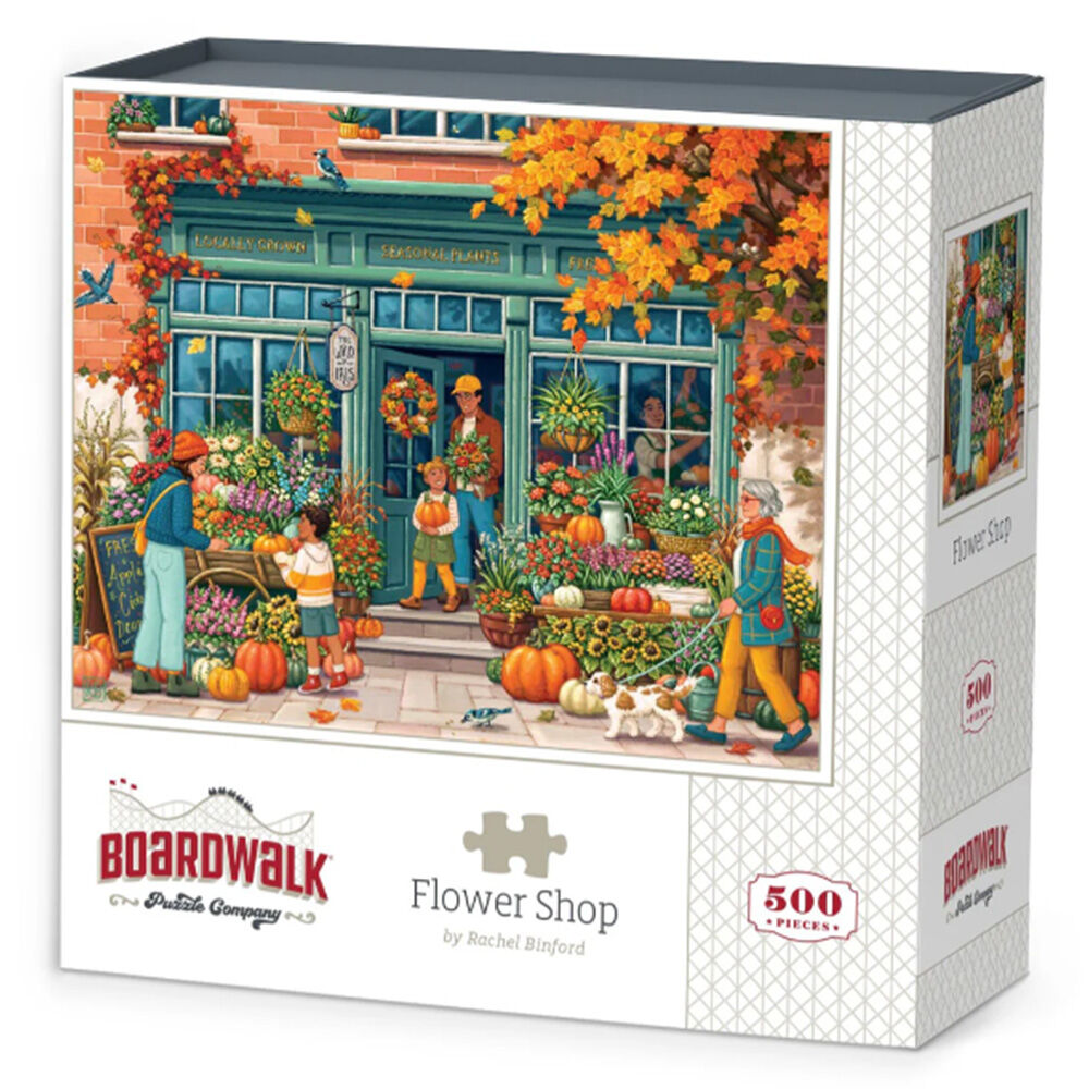 image of Puzzle- Flower Shop, 500 pc