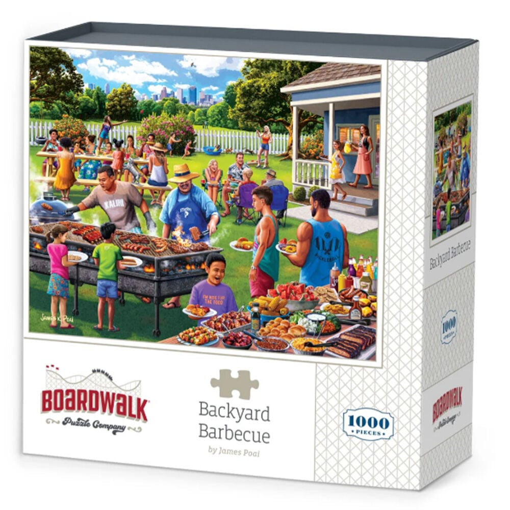 image of Puzzle- Backyard Barbecue, 1000 pc