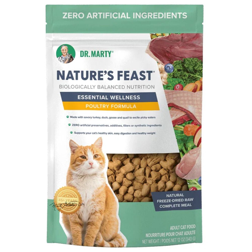 image of Freeze-Dried Raw Cat Food- Poultry, 5.5 oz