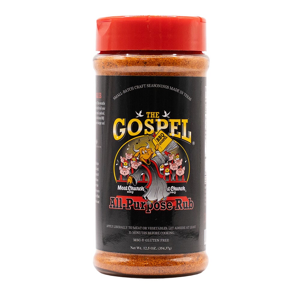 image of BBQ Rub- The Gospel All Purpose, 14 oz