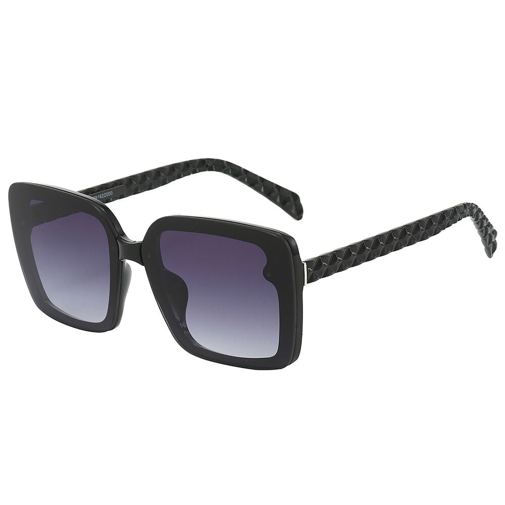 image of Women's Lily Square Black Sunglasses
