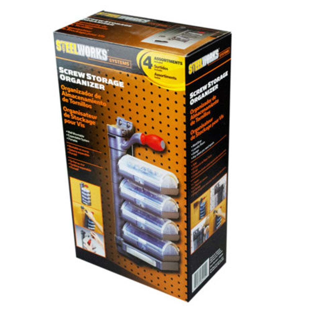image of Vertical Fastener Organizer Kit With 4 Assortments Included