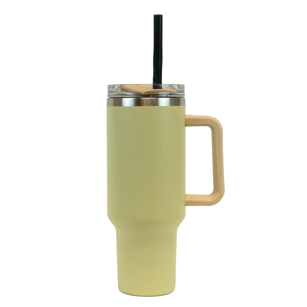 image of Insulated Travel Mug with Handle, 40 oz
