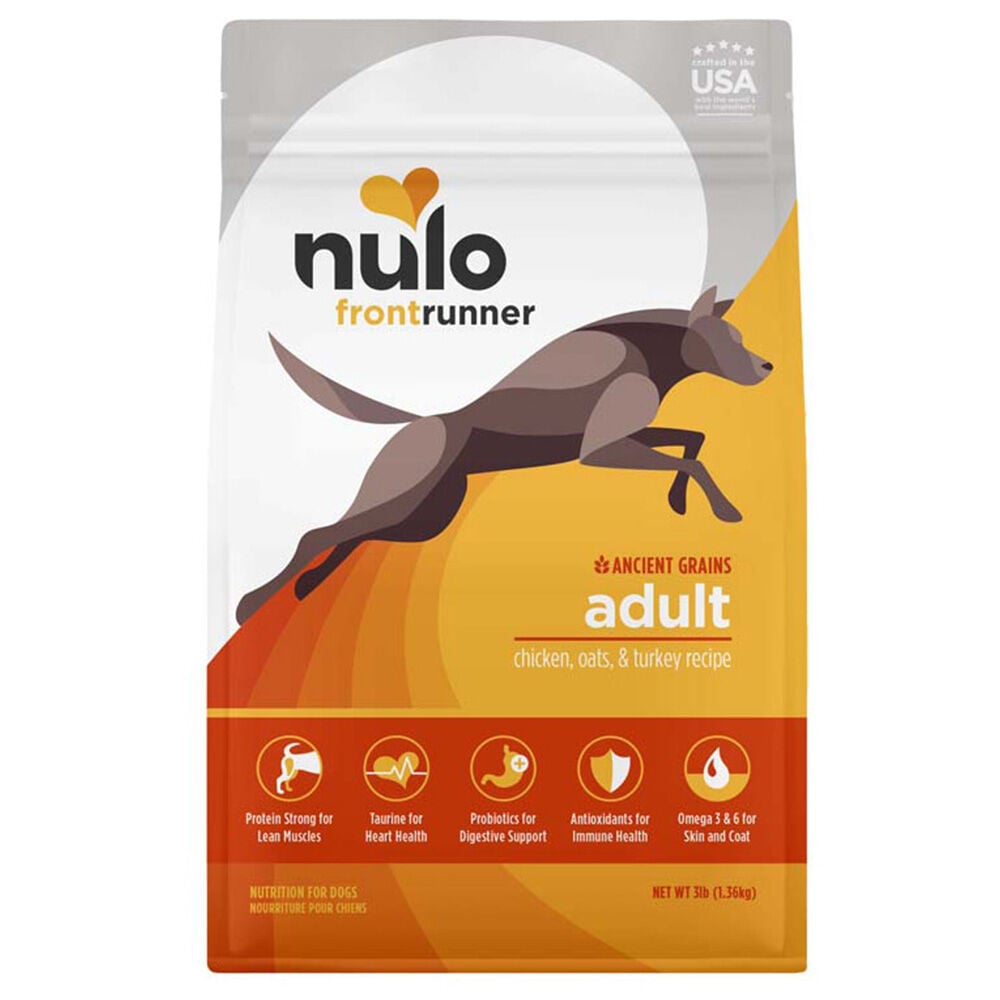 image of Frontrunner Dry Dog Food- Chicken, Oats, and Turkey, 3 lb