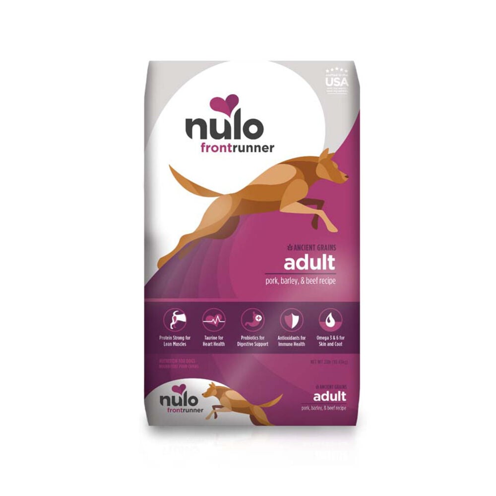 image of Frontrunner Dry Dog Food- Pork, Barley, and Beef, 23 lb