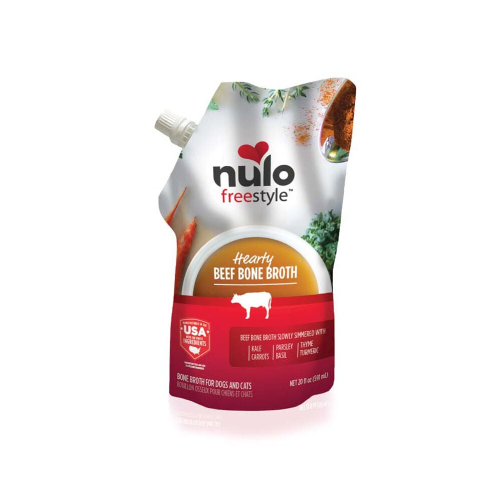 image of FreeStyle Dog and Cat Bone Broth- Beef, 20 oz