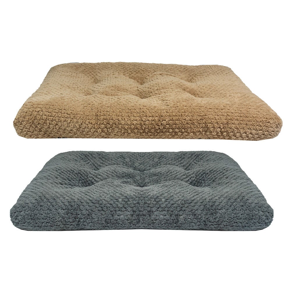 image of Assorted 35 in x 44 in Sculpted Plush Pet Bed